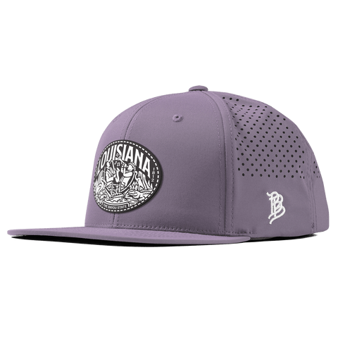Louisiana Traveler Flat Performance Purple