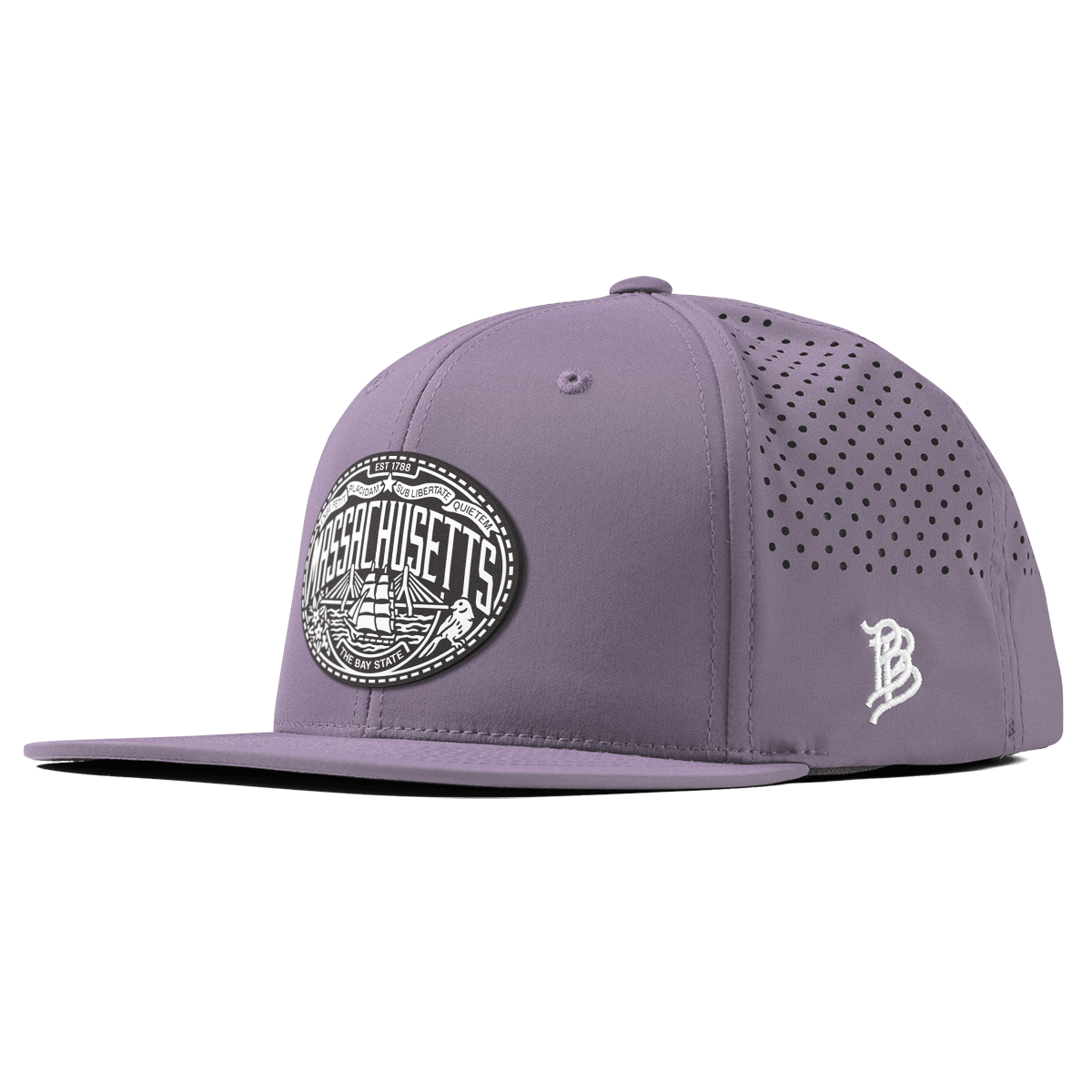Massachusetts Traveler Flat Performance Purple