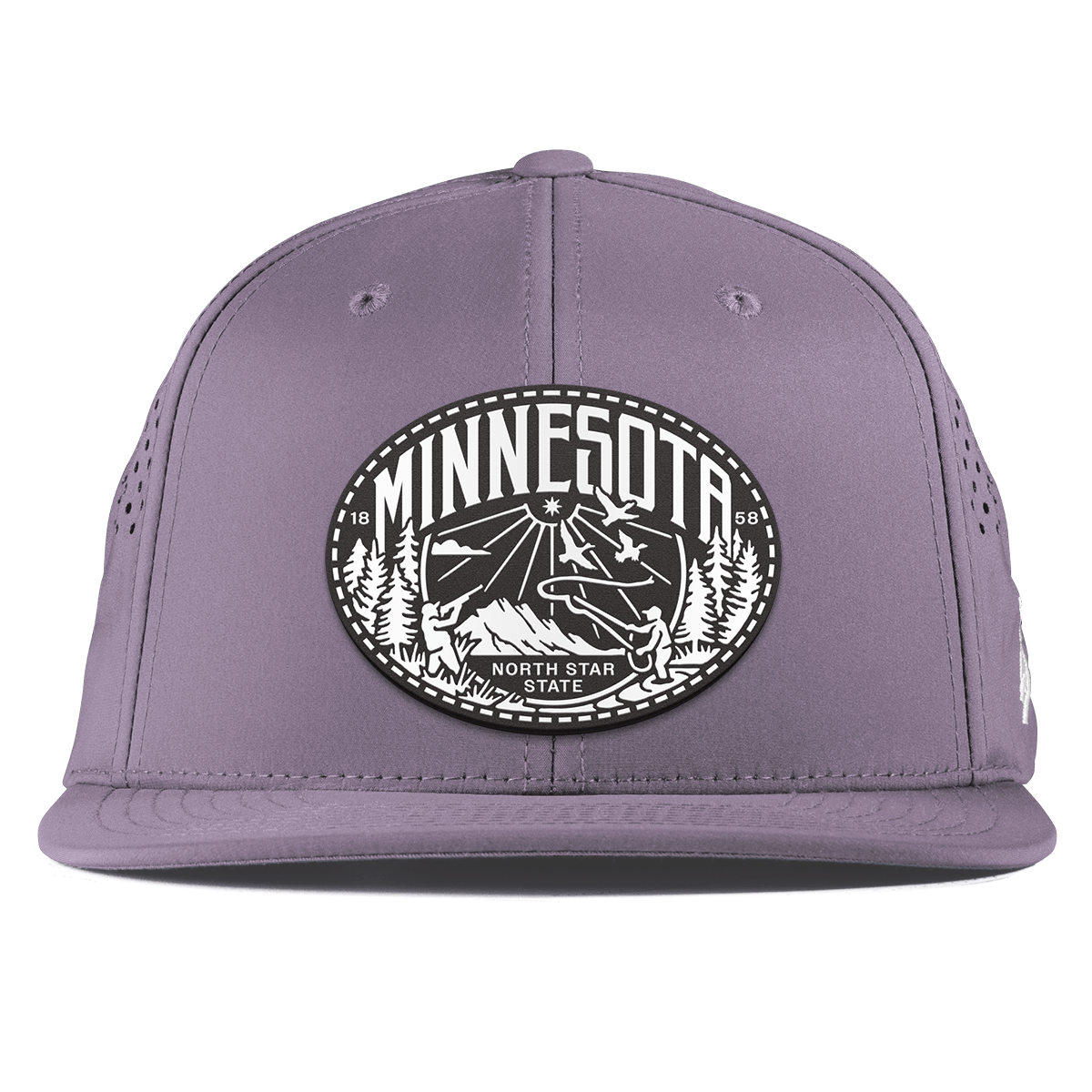 Minnesota Traveler Flat Performance Purple