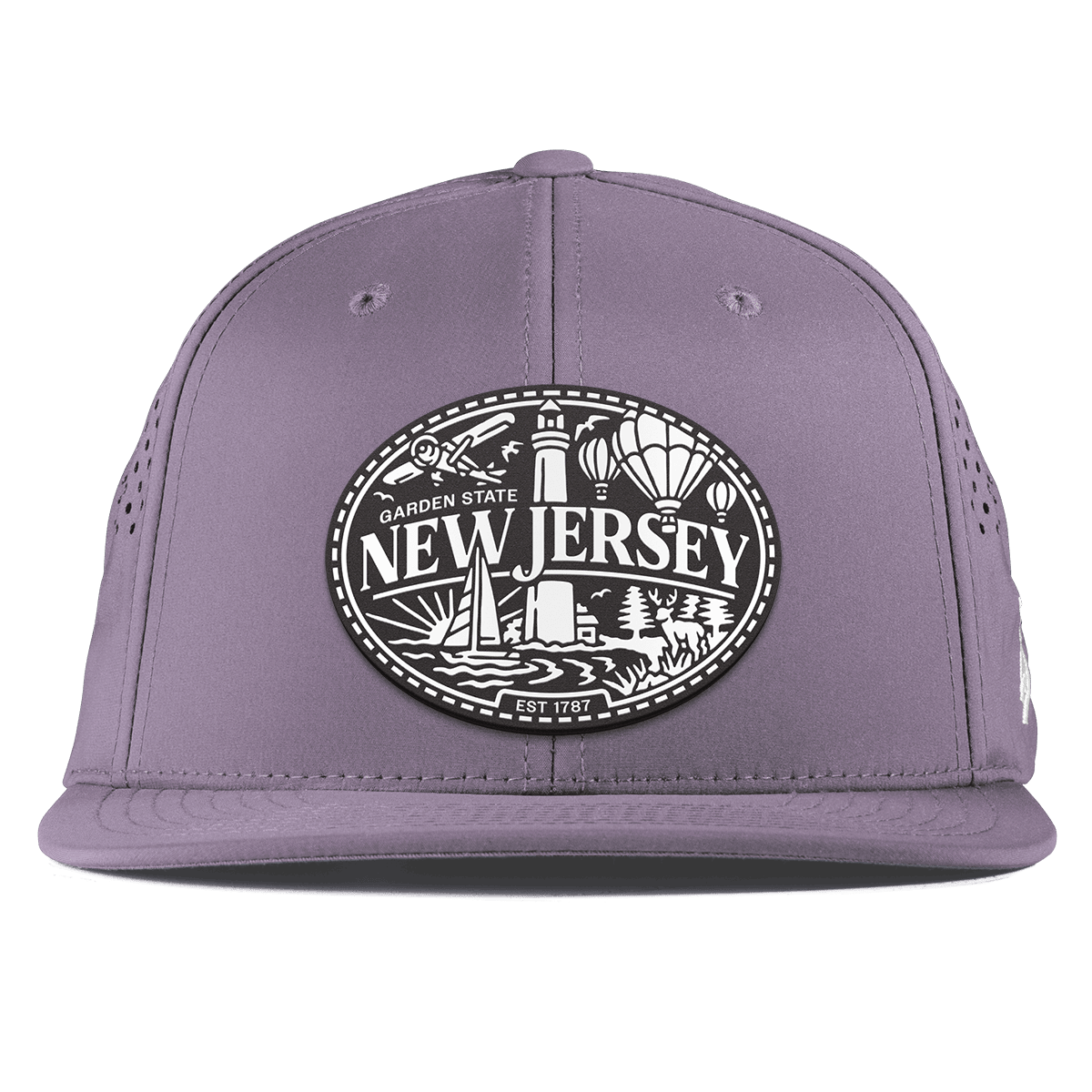 New Jersey Traveler Flat Performance Purple