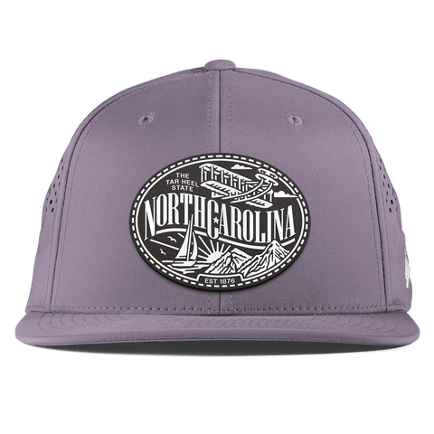 North Carolina Traveler Flat Performance Purple