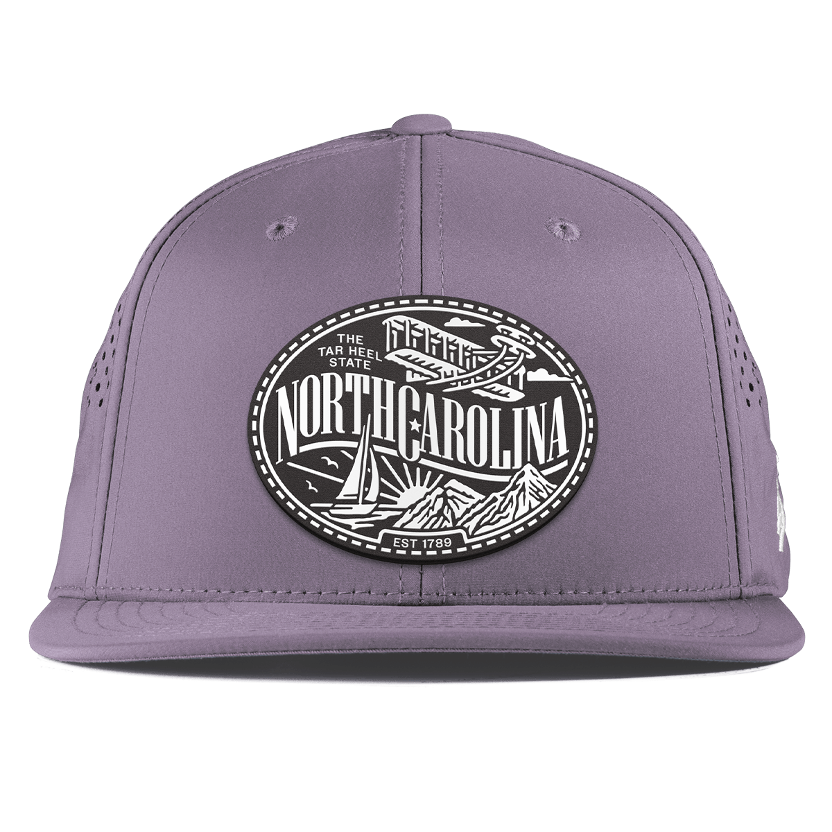 North Carolina Traveler Flat Performance Purple