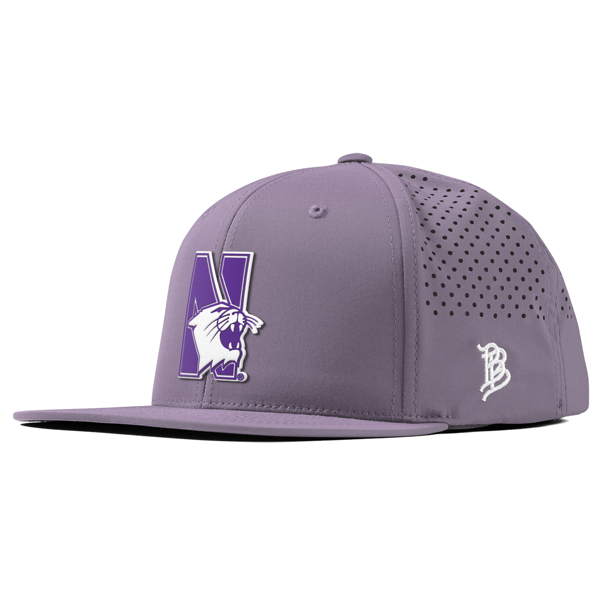 Northwestern University "Northwestern Block Logo" Flat Performance Purple