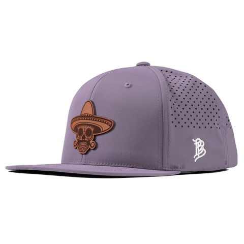 Sombrero Skull Flat Performance Purple