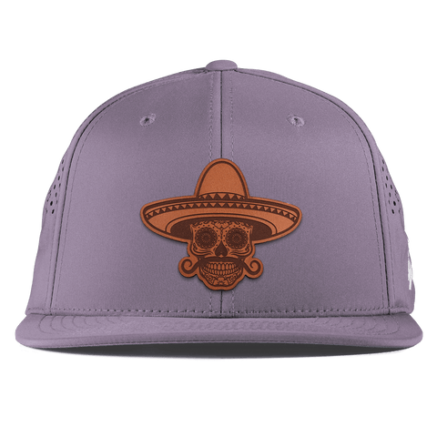 Sombrero Skull Flat Performance Purple