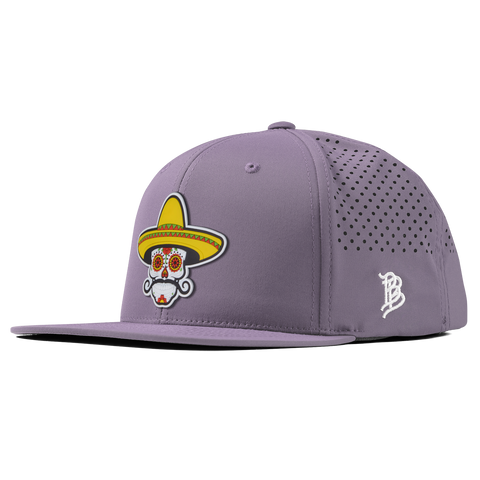 Sombrero Skull PVC Flat Performance Purple