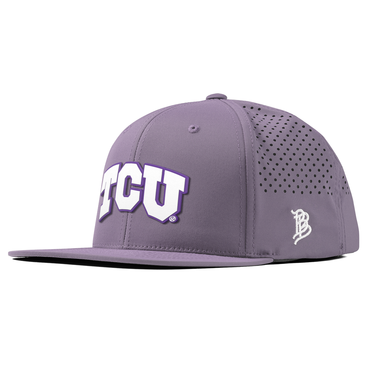 Texas Christian University "TCU Block" Flat Performance Purple