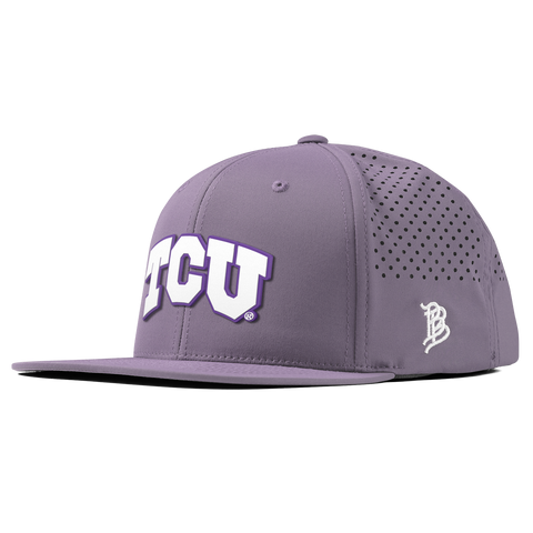 Texas Christian University "TCU Block" Flat Performance Purple
