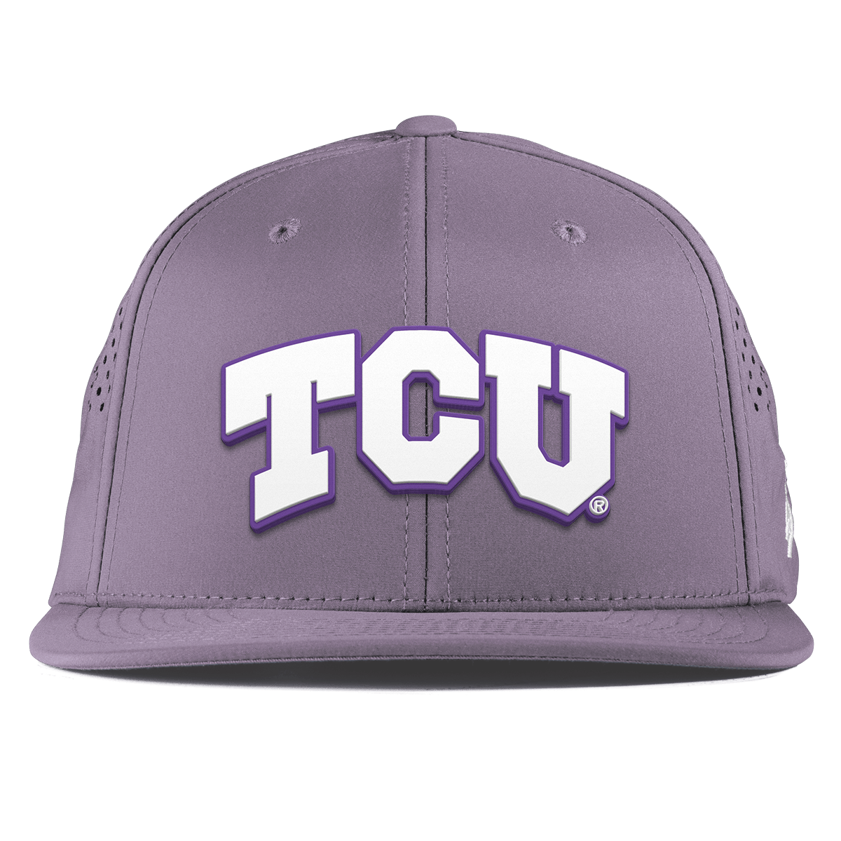Texas Christian University "TCU Block" Flat Performance Purple