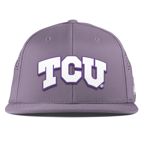 Texas Christian University "TCU Block" Flat Performance Purple