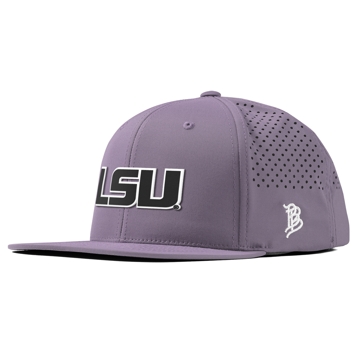 Louisiana State University "Vintage LSU Block" Flat Performance Purple