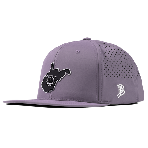 West Virginia Vintage Flat Performance Purple