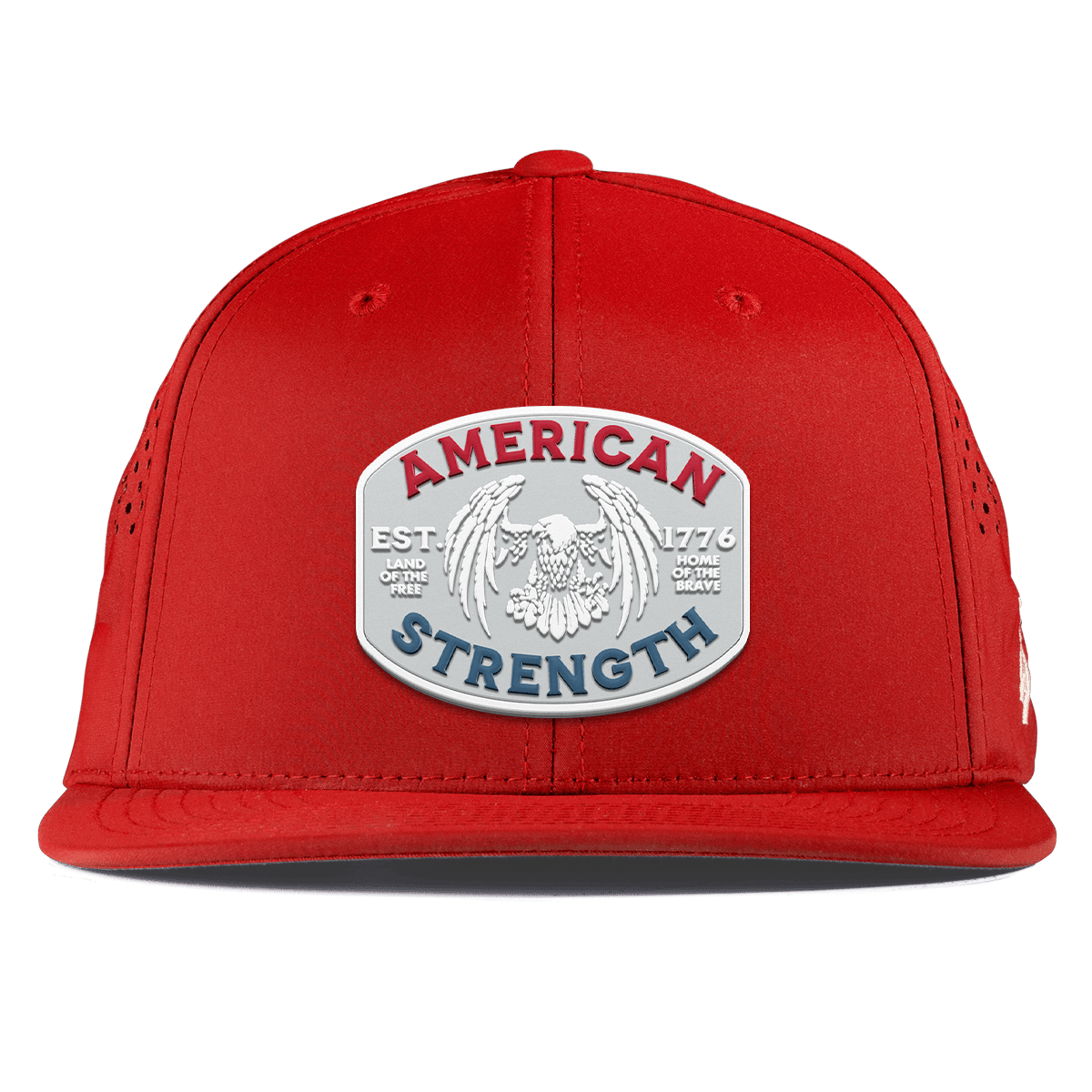 American Strength USA Flat Performance Red