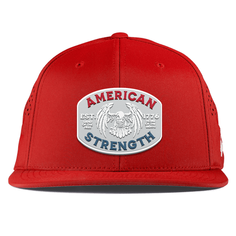 American Strength USA Flat Performance Red