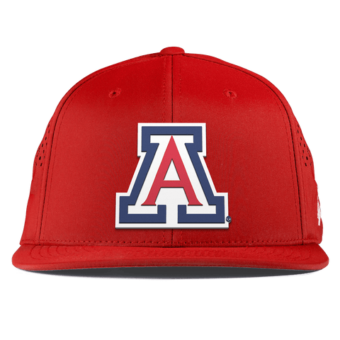 University of Arizona "Arizona Block" Flat Performance Red