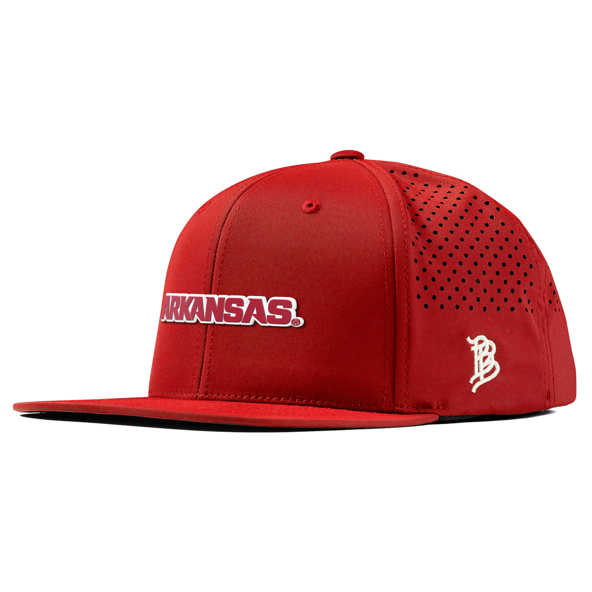 University of Arkansas "Arkansas Block" Flat Performance Red