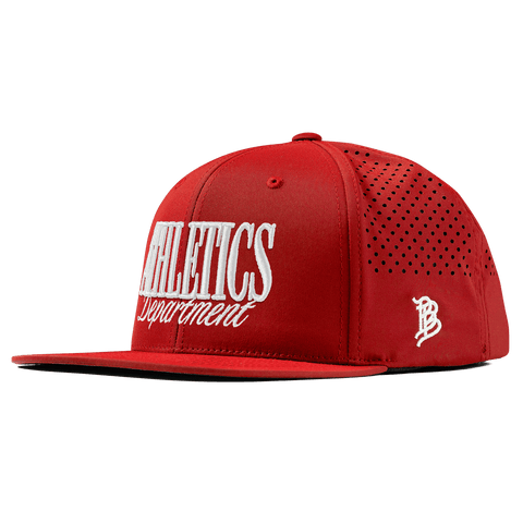 Athletics Department Flat Performance Red