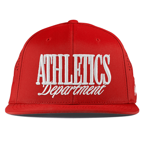 Athletics Department Flat Performance Red