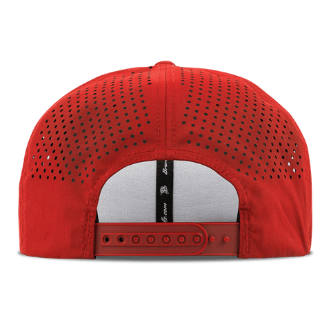 BB Golf USA Red Flat Performance Back Red