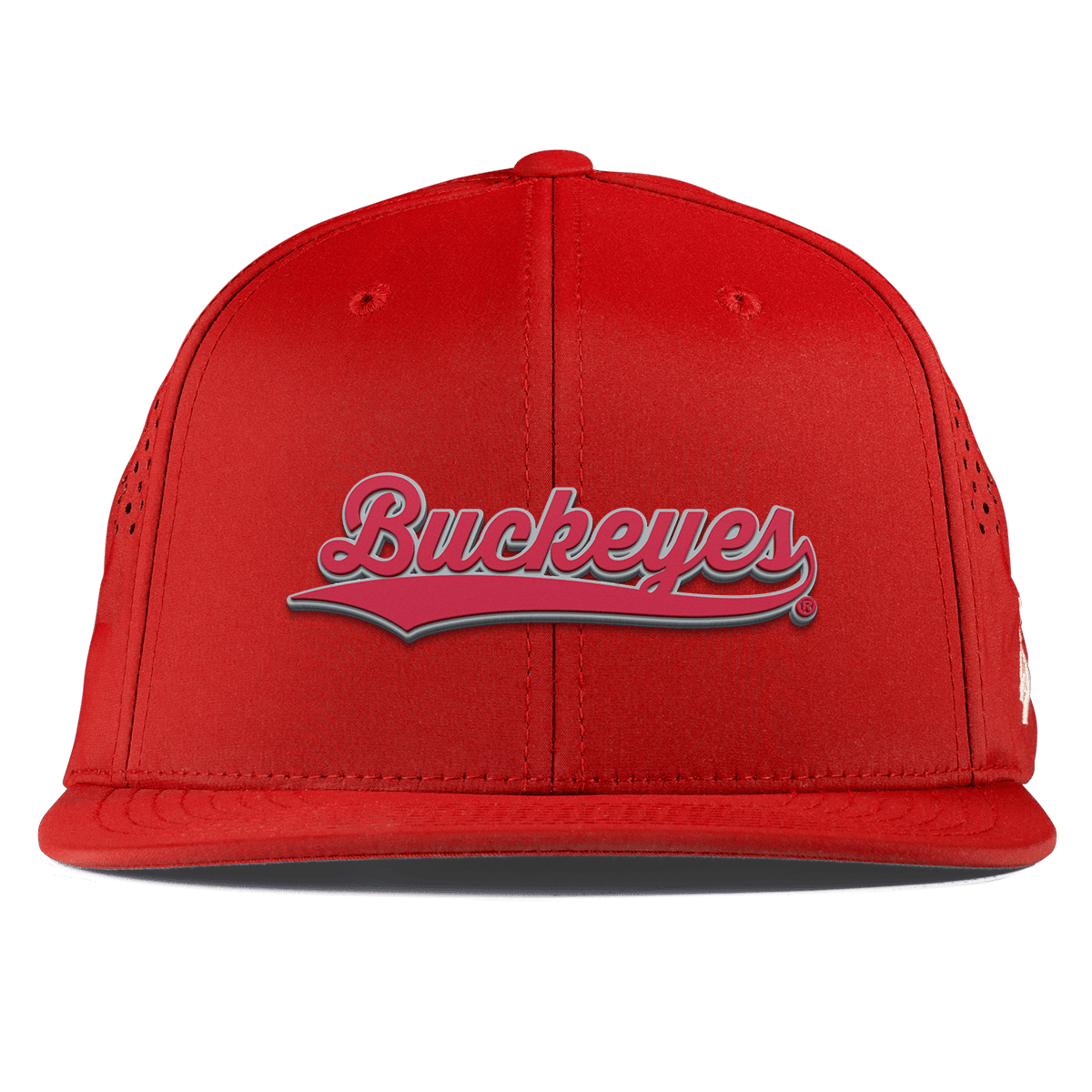 Ohio State University "Buckeyes Script" Flat Performance Red