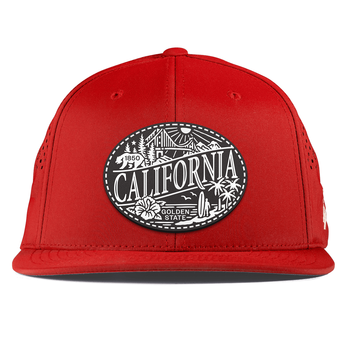 California Traveler Flat Performance Red