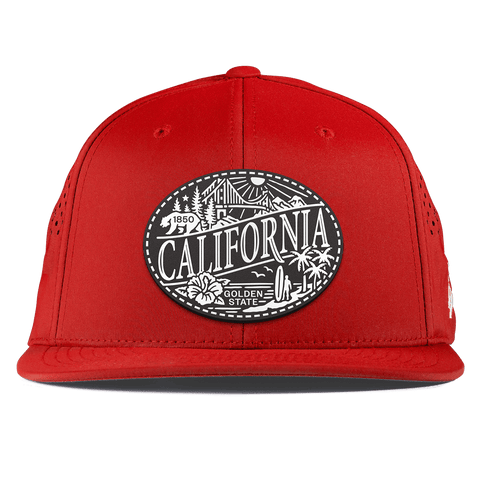 California Traveler Flat Performance Red