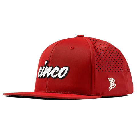 Cinco Script Flat Performance Red