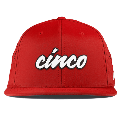 Cinco Script Flat Performance Red