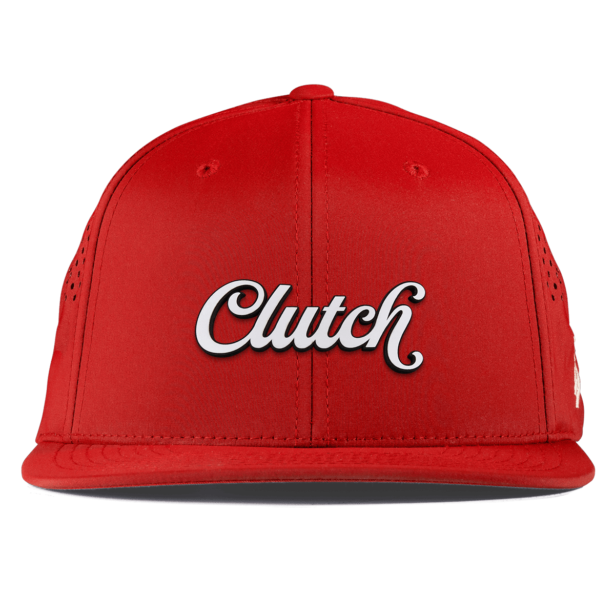 Clutch Script Flat Performance Red