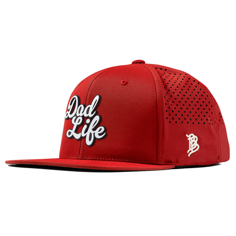 Dad Life Script Flat Performance Red