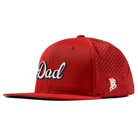 Dad Script Flat Performance Red