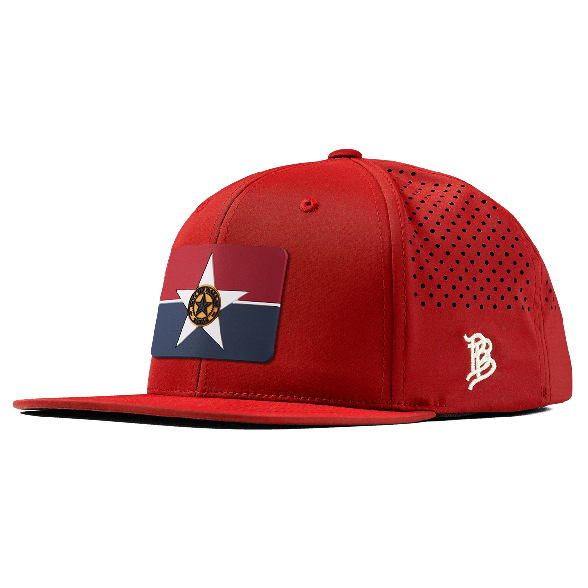 Dallas Flag Flat Performance Red