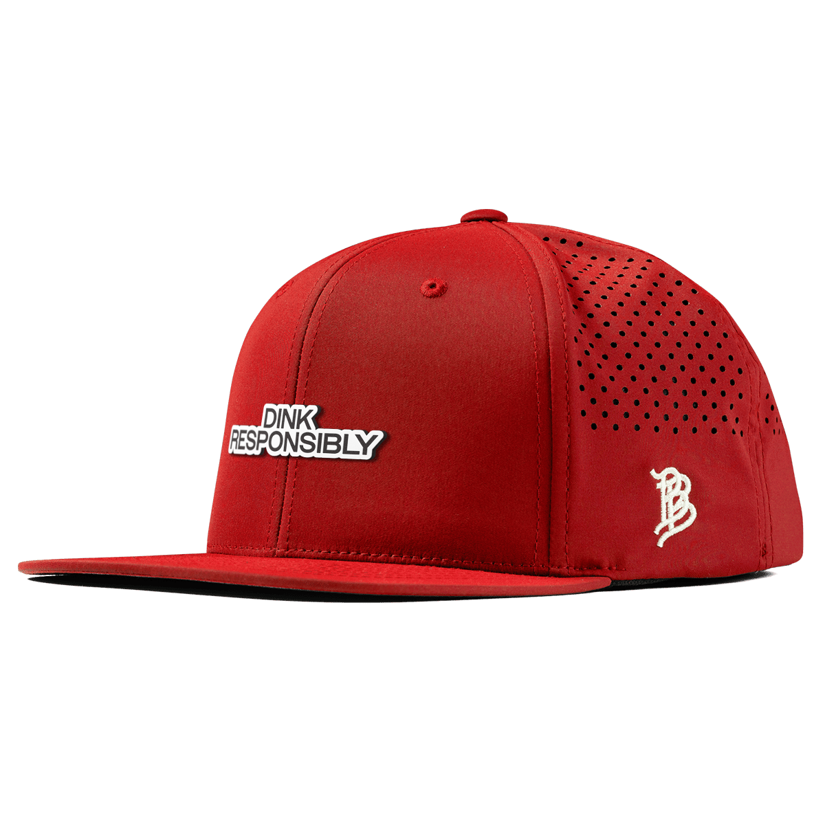 Dink Responsibly Flat Performance Red