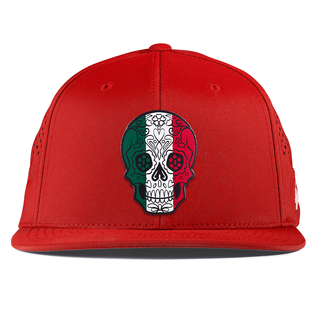 Fiesta Sugar Skull Flat Performance Red