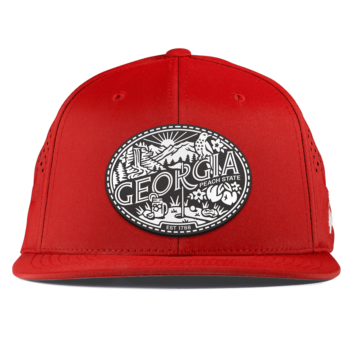 Georgia Traveler Flat Performance Red