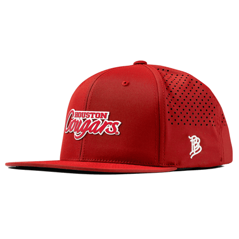 University of Houston "Houston Cougars" Flat Performance Red