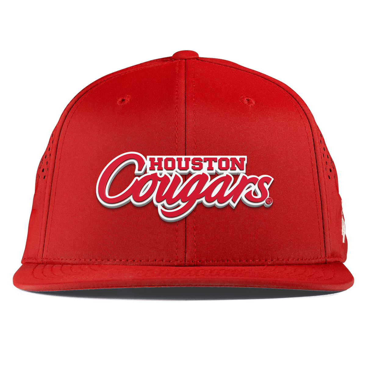 University of Houston "Houston Cougars" Flat Performance Red
