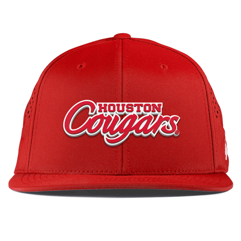 University of Houston "Houston Cougars" Flat Performance Red