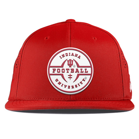 Indiana University "Indiana Football Legacy" Flat Performance Red
