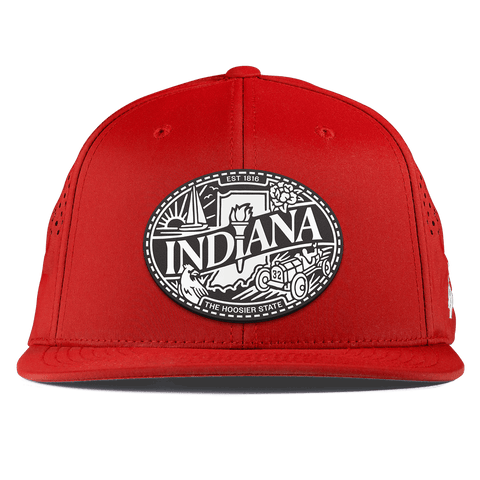 Indiana Traveler Flat Performance Red