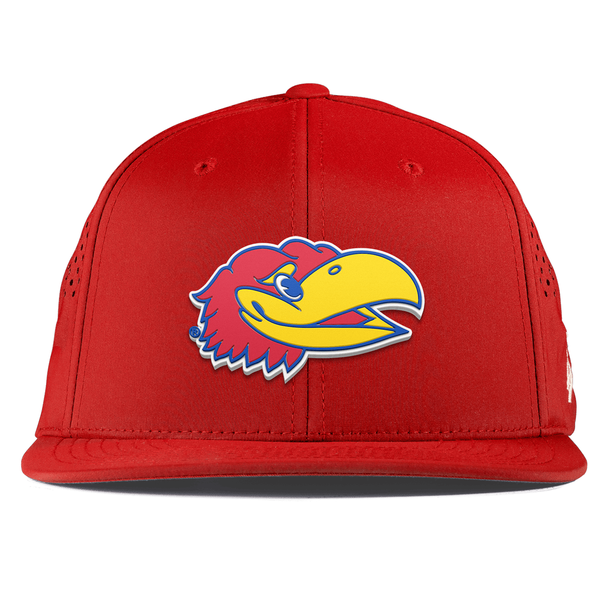 University of Kansas "KU Big Jay" Flat Performance Red