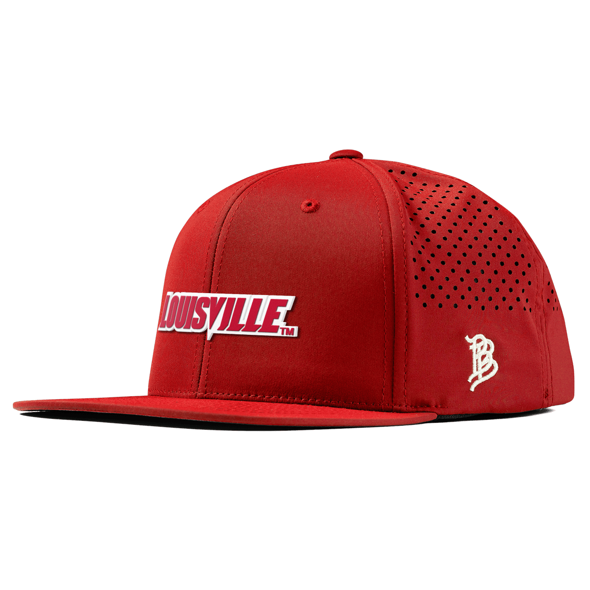 University of Louisville "Louisville Block" Flat Performance Red