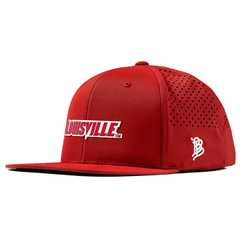 University of Louisville "Louisville Block" Flat Performance Red