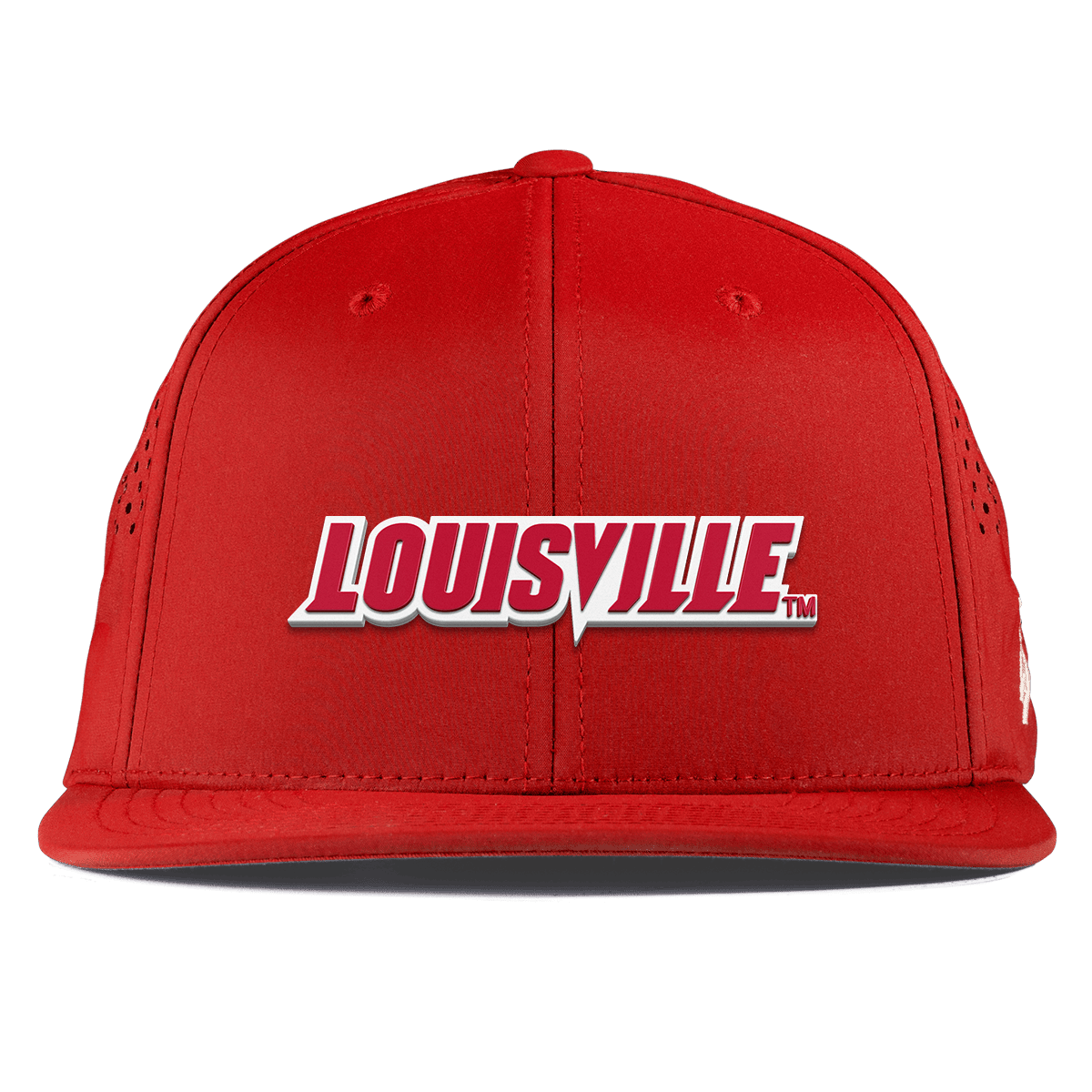 University of Louisville "Louisville Block" Flat Performance Red