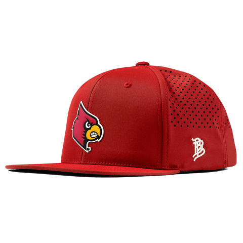 University of Louisville "Louisville Block" Flat Performance Red