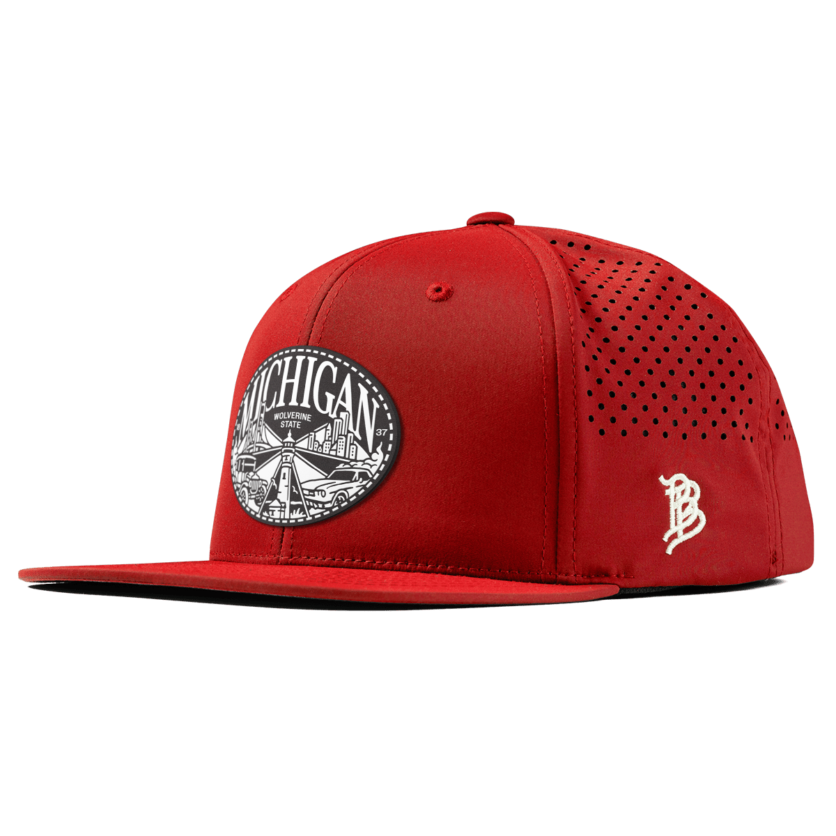 Michigan Traveler Flat Performance Red
