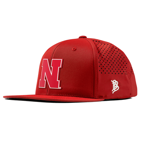 University of Nebraska "Nebraska Team Logo" Flat Performance Red 