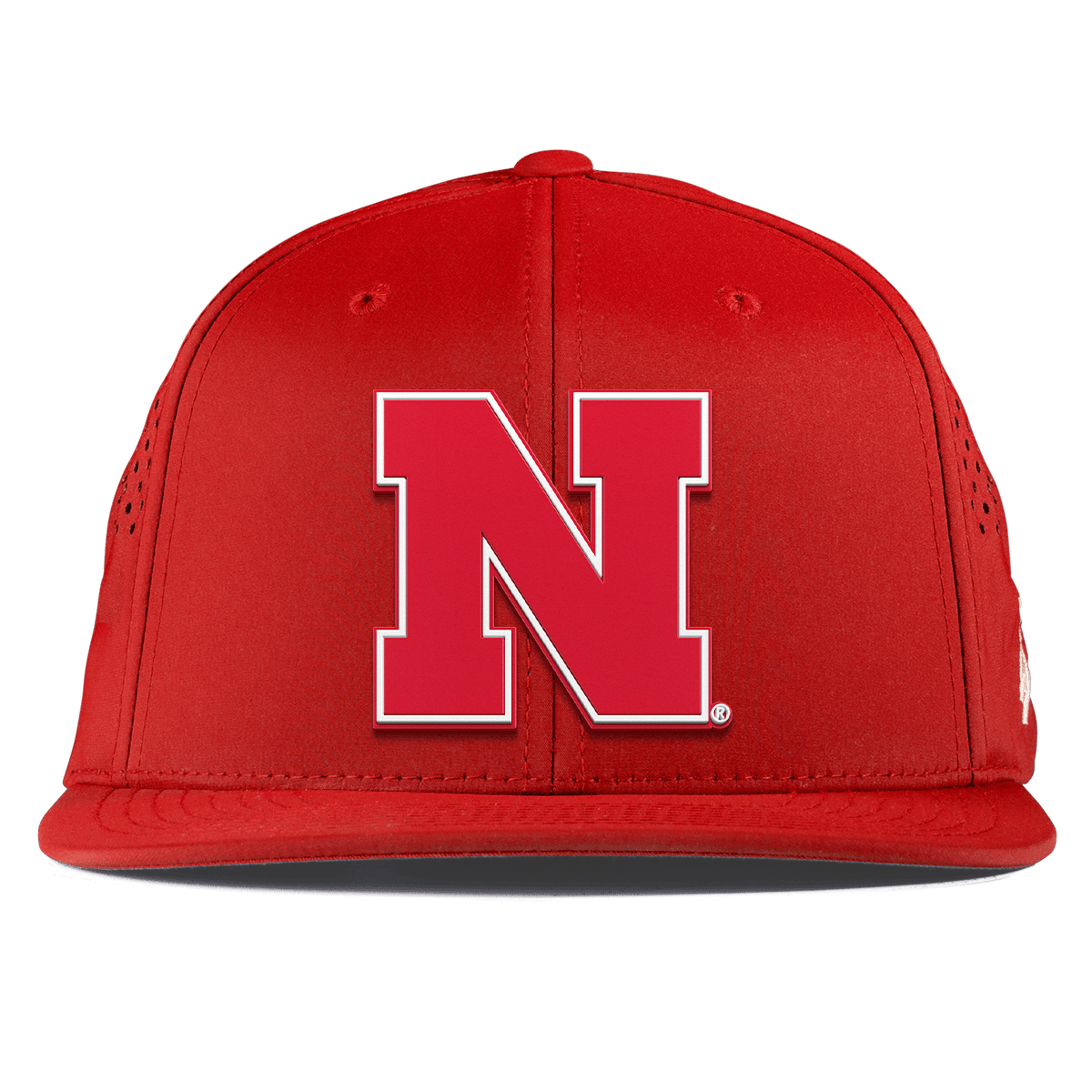 University of Nebraska "Nebraska Team Logo" Flat Performance Red 