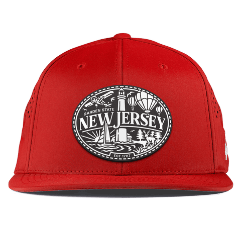 New Jersey Traveler Flat Performance Red