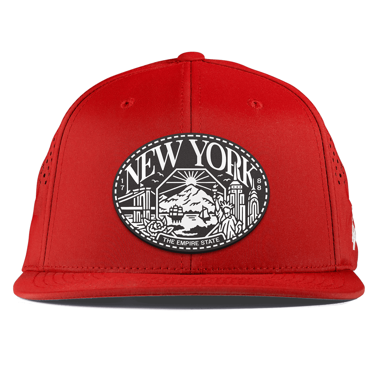 New York Traveler Flat Performance Red